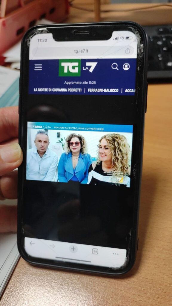 Il nostro intervento su LA7 183 IMG 20240118 075517 222